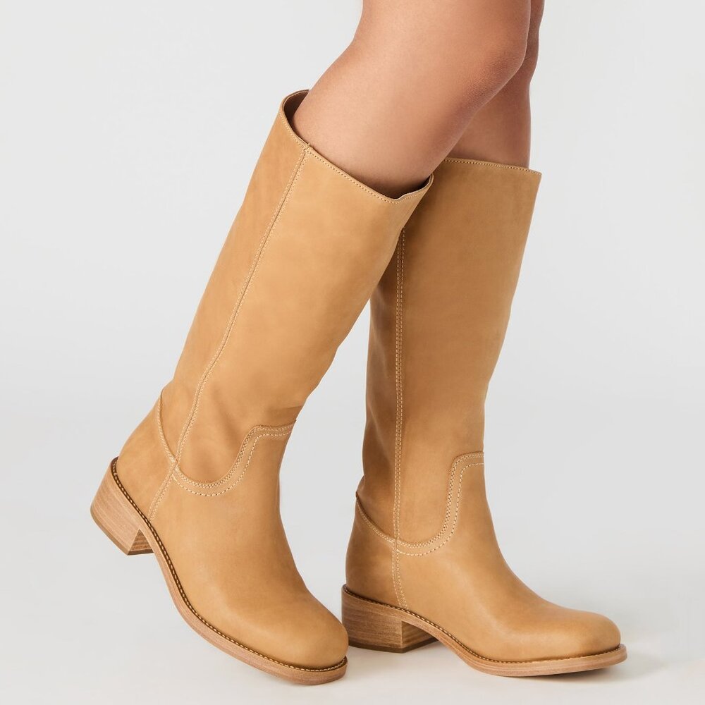 Steve Madden Camel Ankle Booties